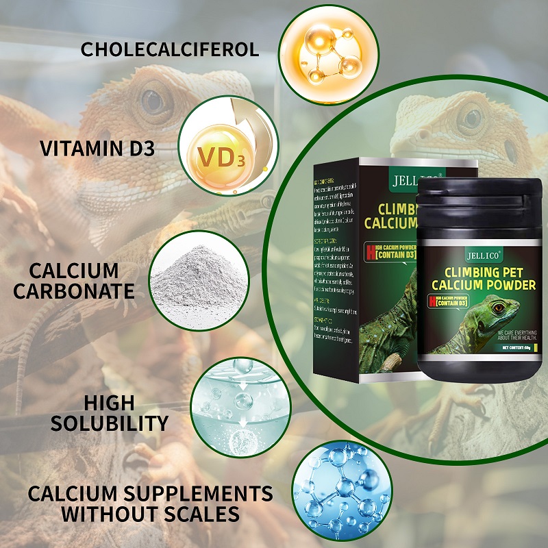 Crawling Pet Vitamin D3 Calciu - огляд і ціна Calcium Powder Reptile